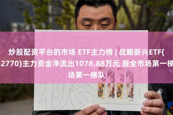 炒股配资平台的市场 ETF主力榜 | 战略新兴ETF(512770)主力资金净流出1078.88万元 居全市场第一梯队