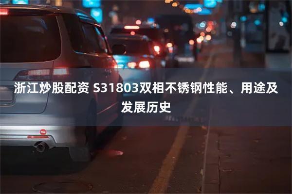 浙江炒股配资 S31803双相不锈钢性能、用途及发展历史