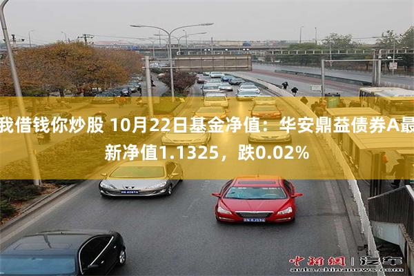 我借钱你炒股 10月22日基金净值：华安鼎益债券A最新净值1.1325，跌0.02%