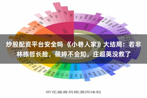 炒股配资平台安全吗 《小巷人家》大结局：若非林栋哲长脸，筱婷不会知，庄超英没救了