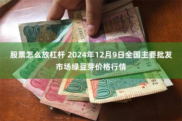 股票怎么放杠杆 2024年12月9日全国主要批发市场绿豆芽价格行情