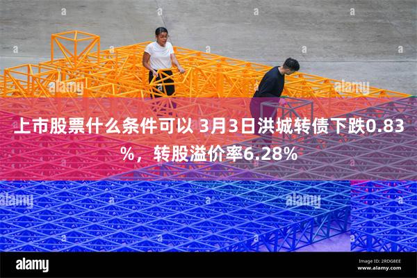 上市股票什么条件可以 3月3日洪城转债下跌0.83%，转股溢价率6.28%